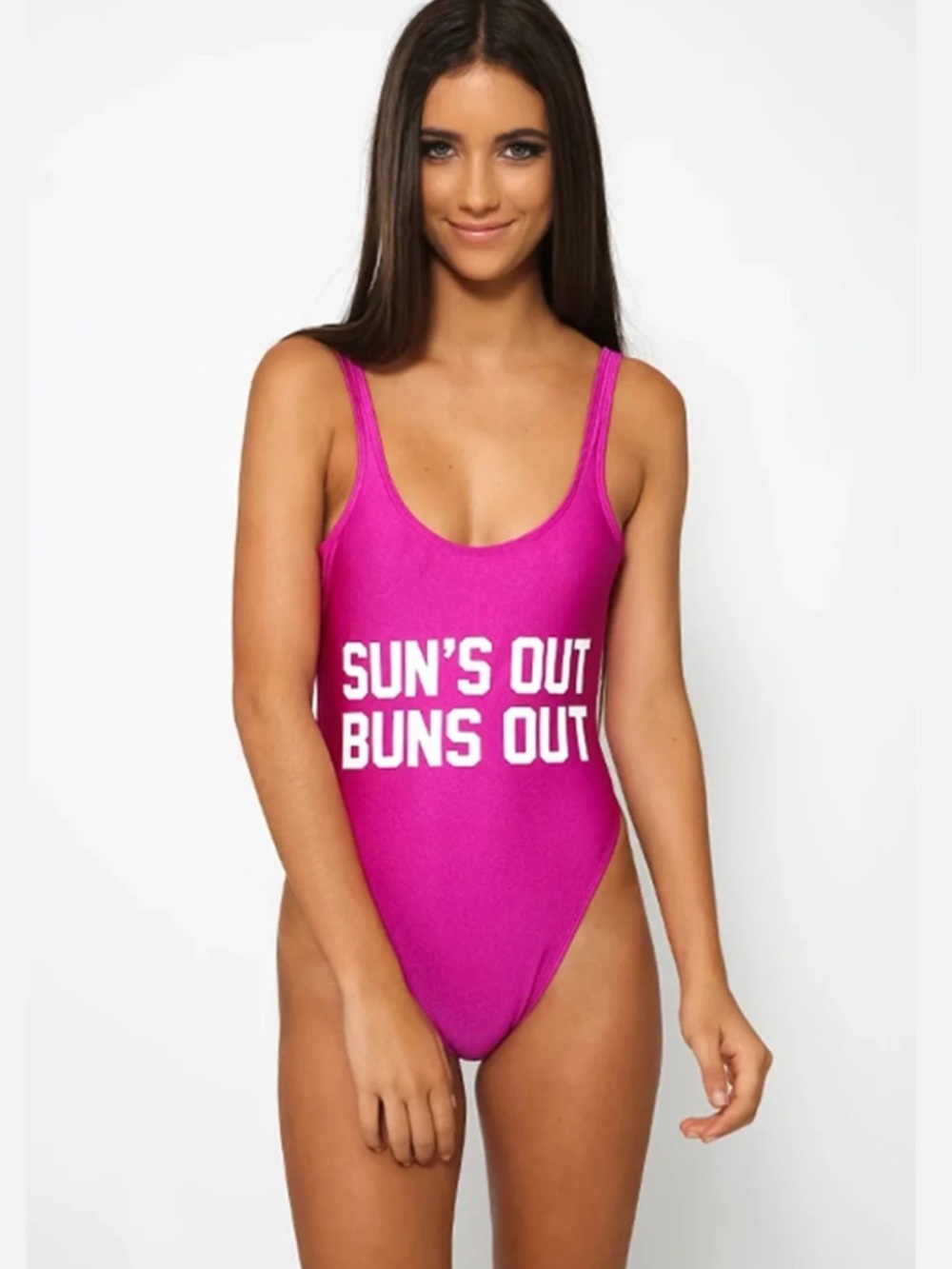 Dixperfect Sun’s Out Buns Out One Piece Swimsuit M